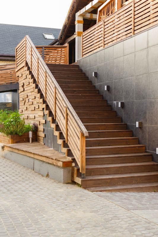 Oak Stairs Repair in Olathe, KS