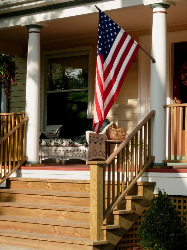 Porch Railing Installation