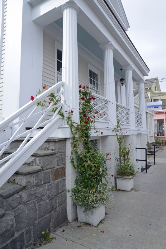 Composite Railing with Decorative Posts